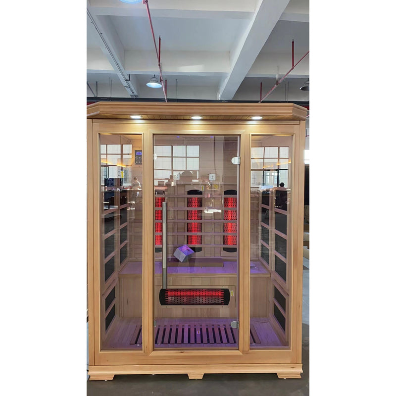 Load image into Gallery viewer, SAUNA EVOLUTION® Indoor Wooden Dry Cabin Customized Sauna Room Far Infrared 04