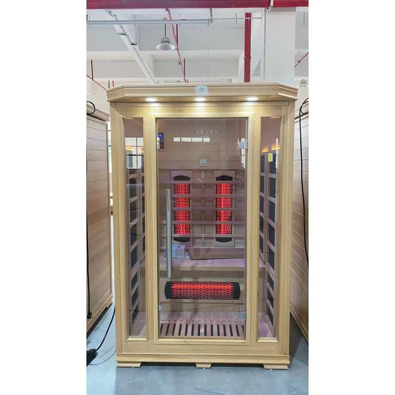 Load image into Gallery viewer, SAUNA EVOLUTION® Indoor Wooden Dry Cabin Customized Sauna Room Far Infrared 04
