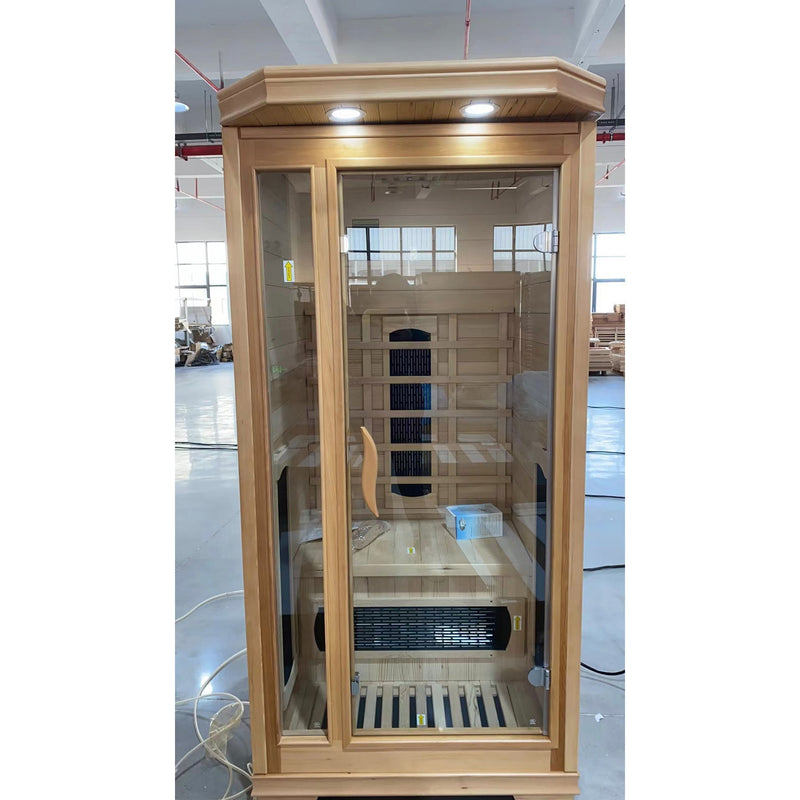 Load image into Gallery viewer, SAUNA EVOLUTION® Indoor Wooden Dry Cabin Customized Sauna Room Far Infrared 04