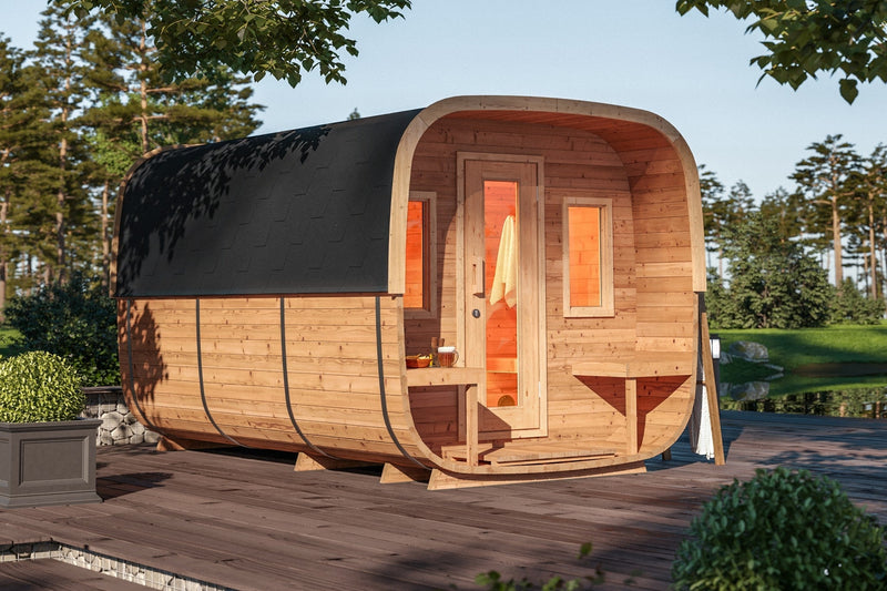 Load image into Gallery viewer, SAUNA EVOLUTION® Square Sauna Minimalist Refresh 9