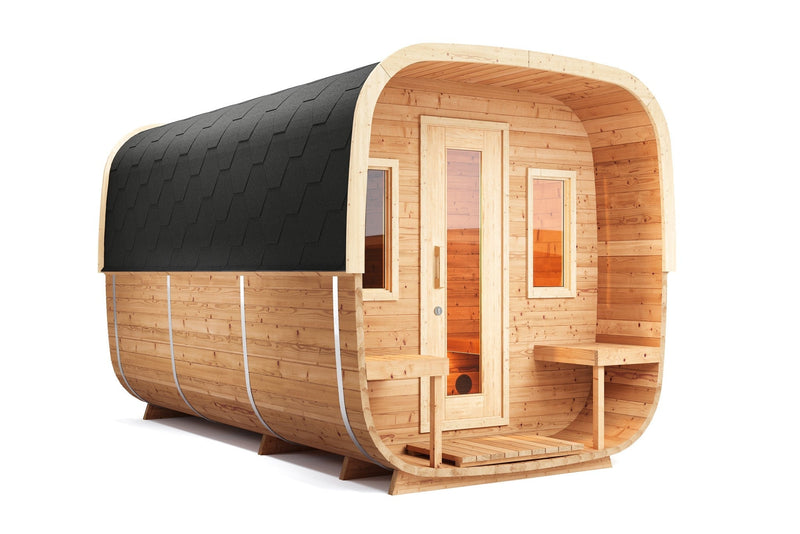 Load image into Gallery viewer, SAUNA EVOLUTION® Square Sauna Minimalist Refresh 9