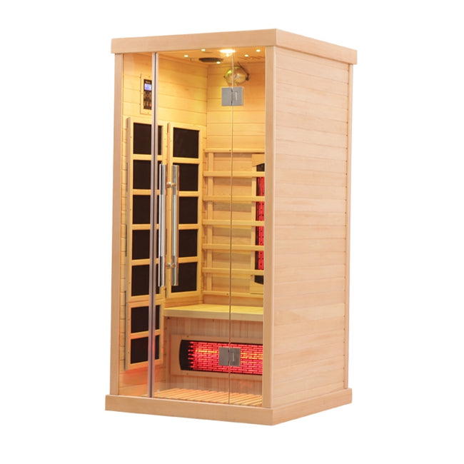 Load image into Gallery viewer, SAUNA EVOLUTION® Full Spectrum Indoor Solid Wood Sauna Far Infrared 11