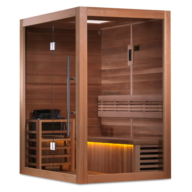 Load image into Gallery viewer, SAUNA EVOLUTION® 2-3 Person Traditional Steam Sauna Modern Relax 4