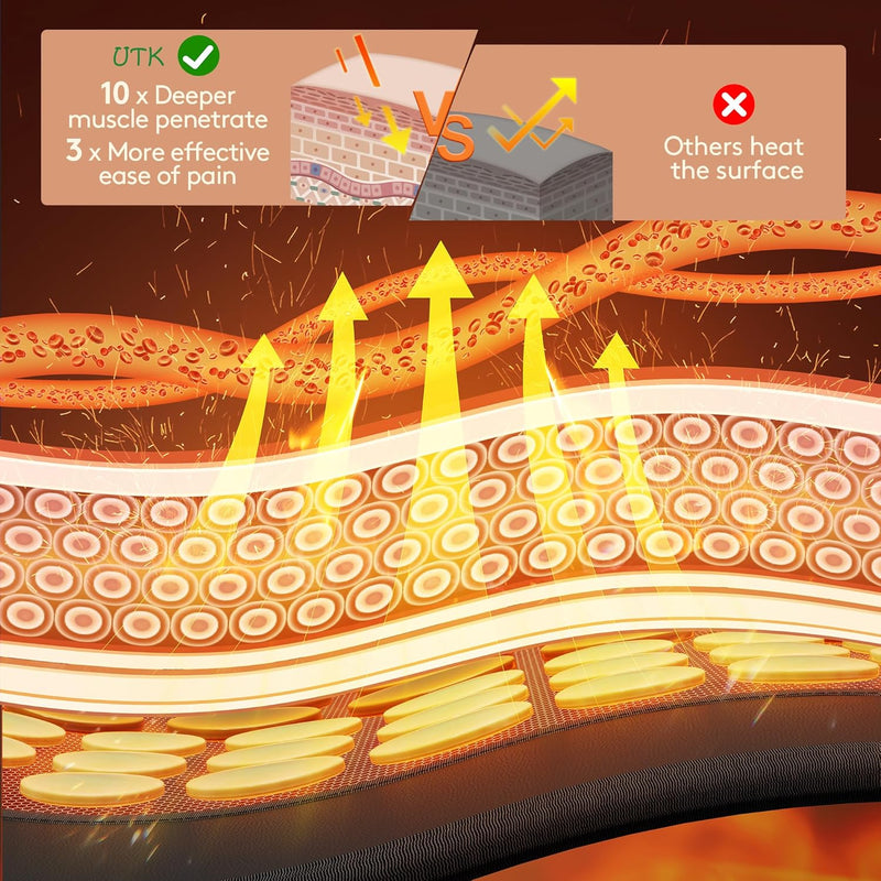 Load image into Gallery viewer, Far Infrared Natural Jade and Tourmaline Heating Pad, 31" x 21"