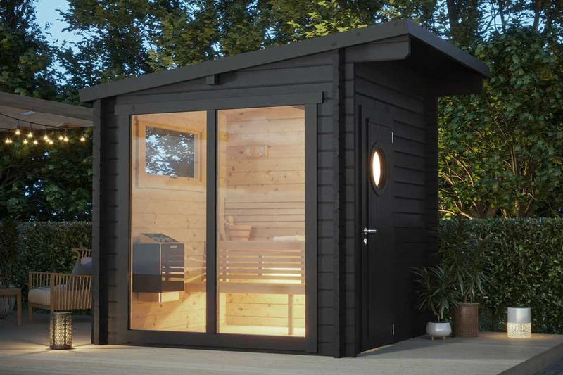 Load image into Gallery viewer, SAUNA EVOLUTION® Cabin Sauna Eco Oasis 3