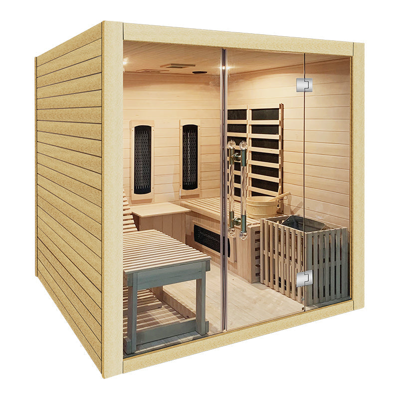 Load image into Gallery viewer, SAUNA EVOLUTION® Indoor Steam and Far-infrared Sauna Dual System 01