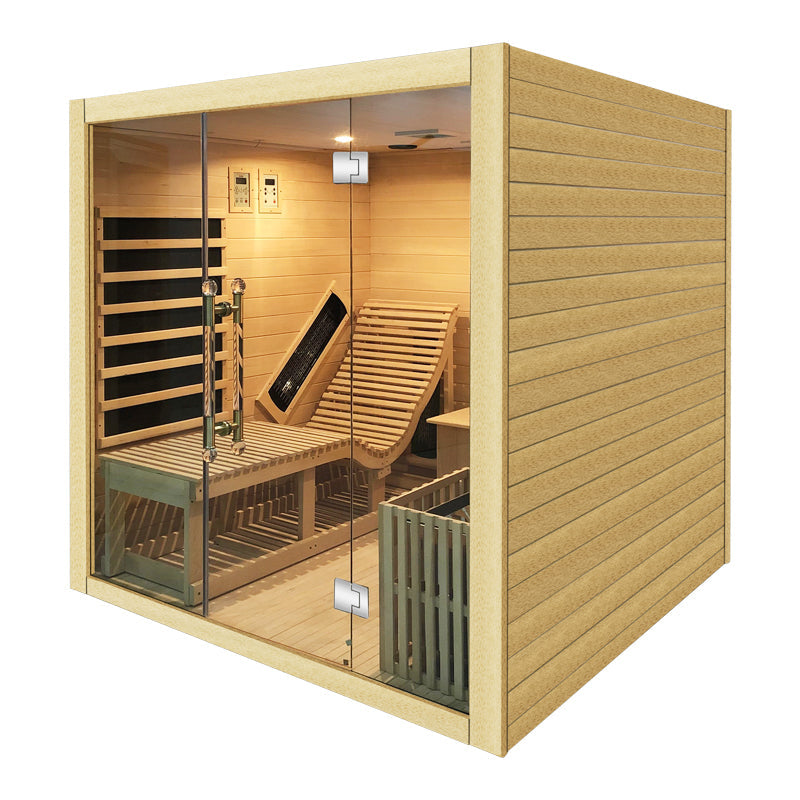 Load image into Gallery viewer, SAUNA EVOLUTION® Indoor Steam and Far-infrared Sauna Dual System 01