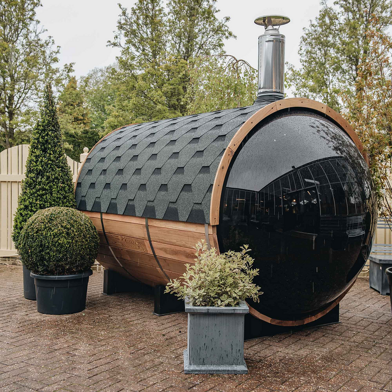Load image into Gallery viewer, SAUNA EVOLUTION® Barrel Sauna Serenity Nature Air 4