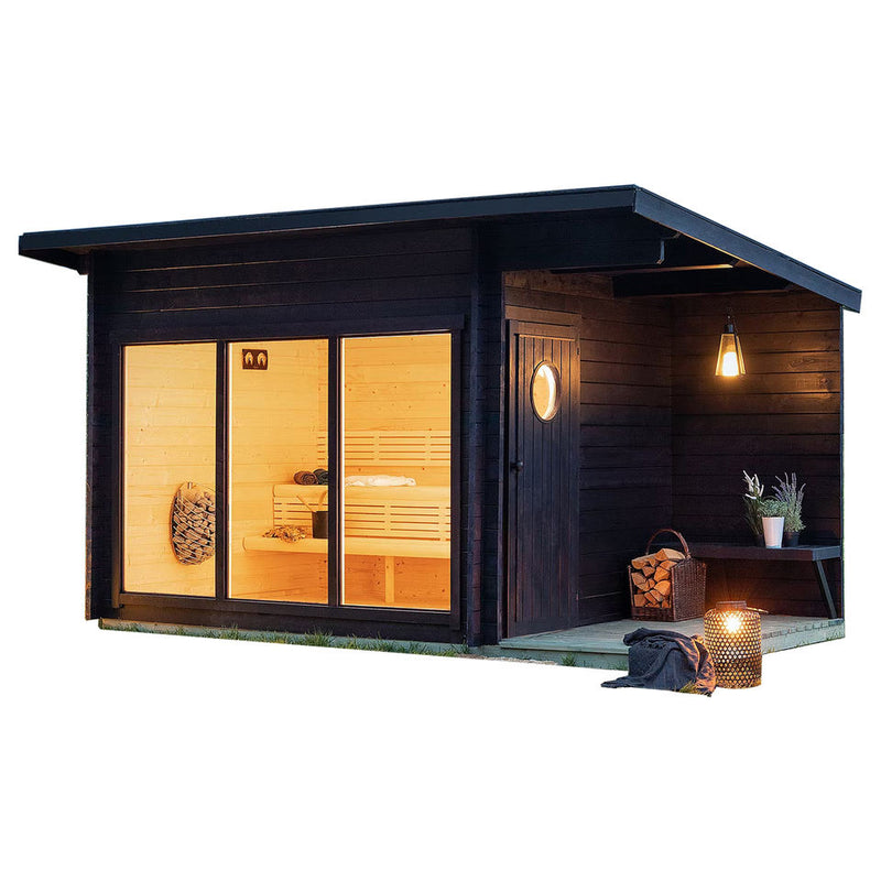 Load image into Gallery viewer, SAUNA EVOLUTION® Large Cabin Sauna Eco Oasis 3