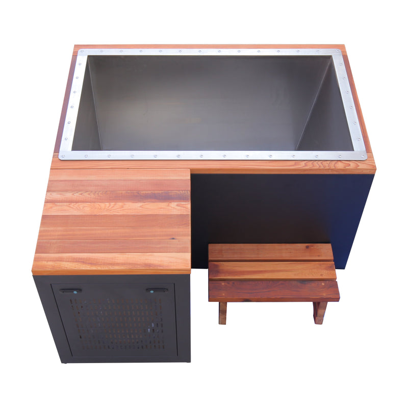 Load image into Gallery viewer, SAUNA EVOLUTION® Frost Cold Plunge Tub 5