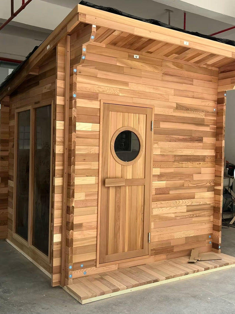 Load image into Gallery viewer, SAUNA EVOLUTION® Cabin Sauna Eco Oasis 3