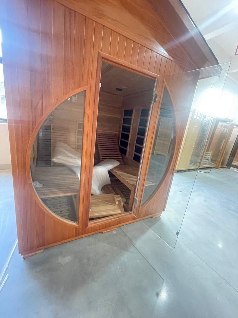 Load image into Gallery viewer, SAUNA EVOLUTION® Far Infrared Outdoor Harmony Sauna Room