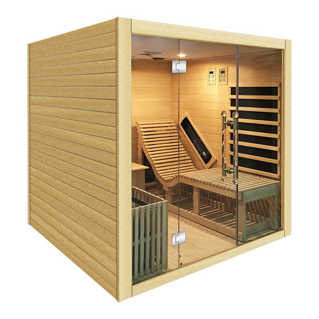 Load image into Gallery viewer, SAUNA EVOLUTION® Indoor Steam and Far-infrared Sauna Dual System 01