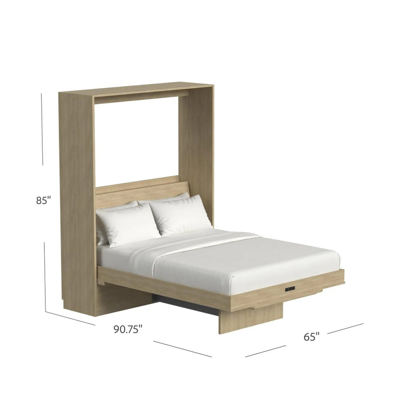 Load image into Gallery viewer, Queen Size Murphy Bed with Desk | Inovabed