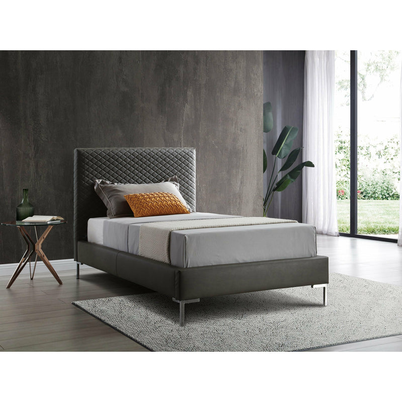 Load image into Gallery viewer, Whiteline Modern Living - Liz Twin Bed BT1689P-DGRY
