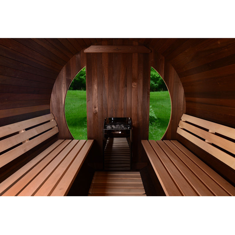 Load image into Gallery viewer, SAUNA EVOLUTION® Barrel Sauna Serenity Nature Air 9