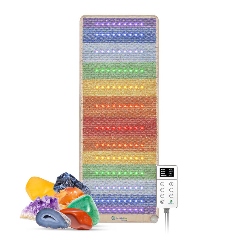 Load image into Gallery viewer, Rainbow Chakra Series | PEMF Far Infrared Heating Mats