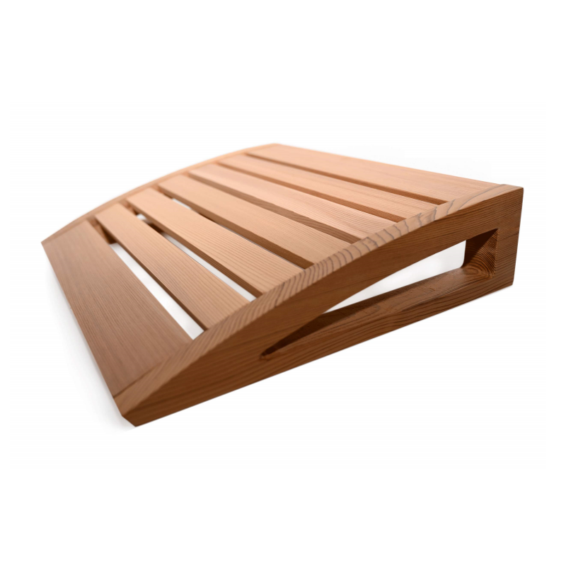 Load image into Gallery viewer, SAUNA EVOLUTION® Cedar Modern Sauna Headrest
