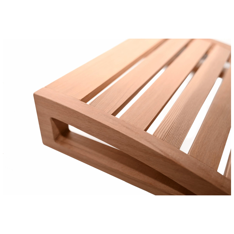 Load image into Gallery viewer, SAUNA EVOLUTION® Cedar Modern Sauna Headrest