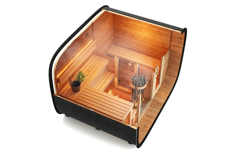 Load image into Gallery viewer, SAUNA EVOLUTION® Elegant Serenity Sauna 5