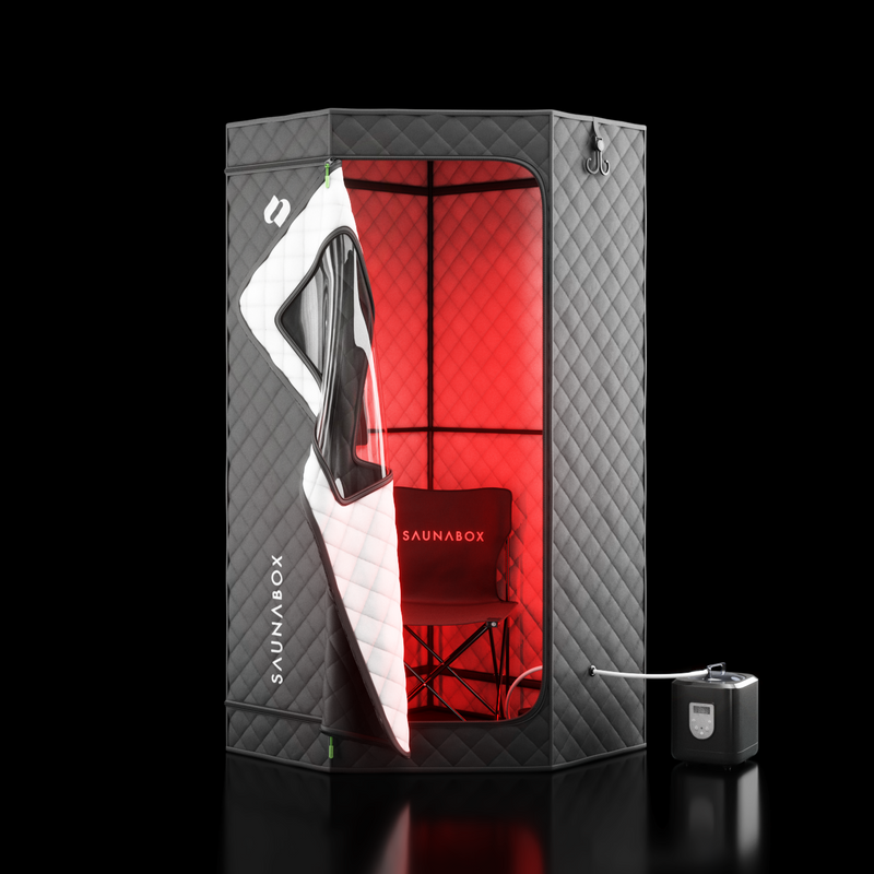 Load image into Gallery viewer, SaunaBox® SmartSteam Pro With Red-Light Therapy