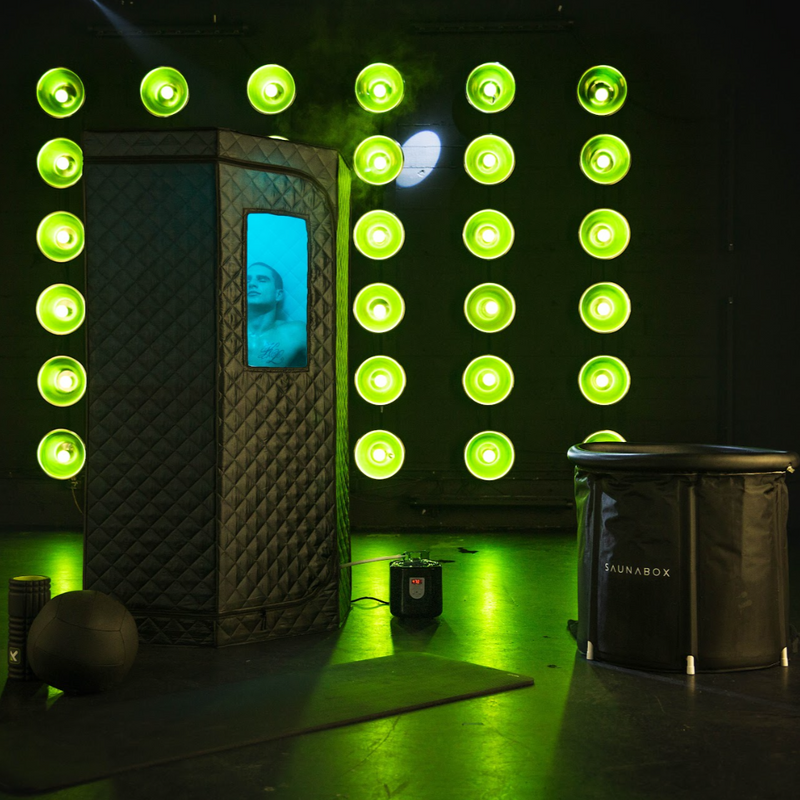 Load image into Gallery viewer, Ultimate Recovery Bundle: SAUNABOX® + Cold Plunge