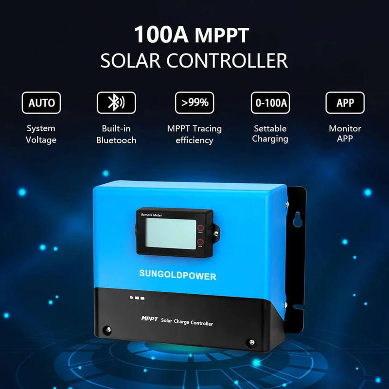 Load image into Gallery viewer, SunGoldPower Off Grid Solar Kit 4000W Inverter 12VDC 120V/240V LiFePO4 Battery 1200 Watt Solar Back Up SGK-PR4S