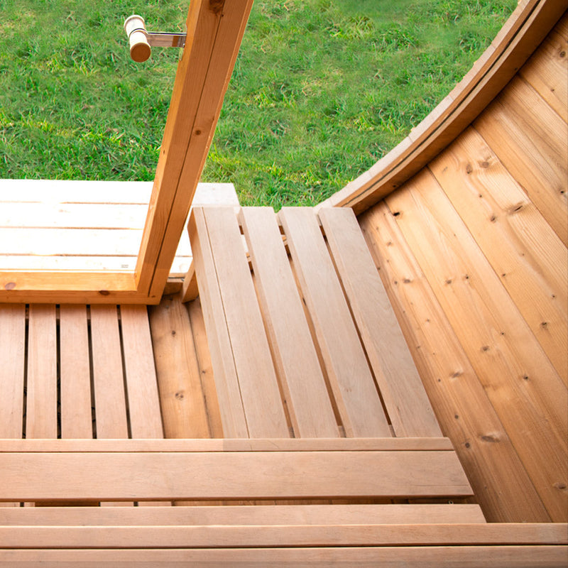 Load image into Gallery viewer, SAUNA EVOLUTION® Barrel Sauna Serenity Nature Air 3