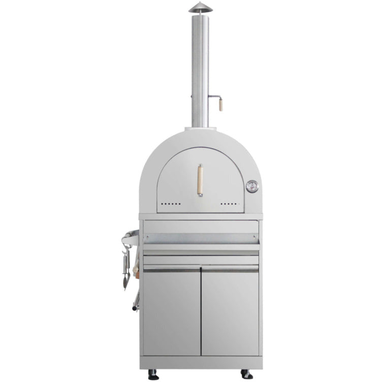 Load image into Gallery viewer, Thor Kitchen Outdoor Kitchen Pizza Oven And Cabinet In Stainless Steel MK07SS304