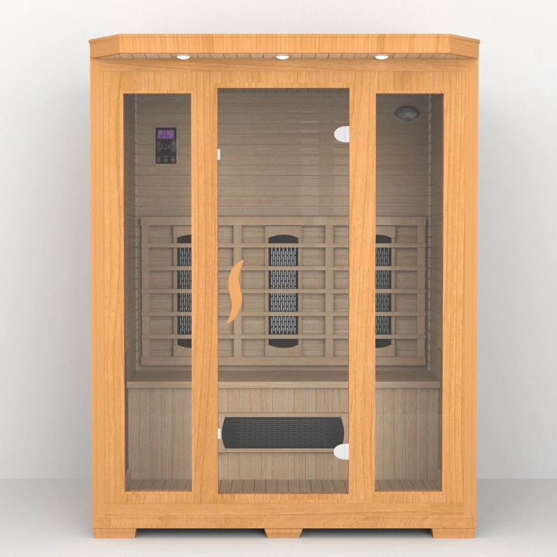 Load image into Gallery viewer, SAUNA EVOLUTION® Indoor Wooden Dry Cabin Customized Sauna Room Far Infrared 04