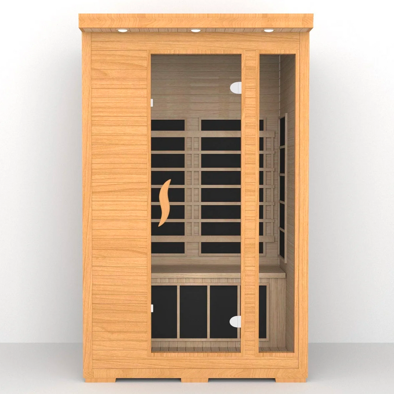 Load image into Gallery viewer, SAUNA EVOLUTION® Low EMF Indoor Wood Sauna With Carbon Panel Far Infrared 16
