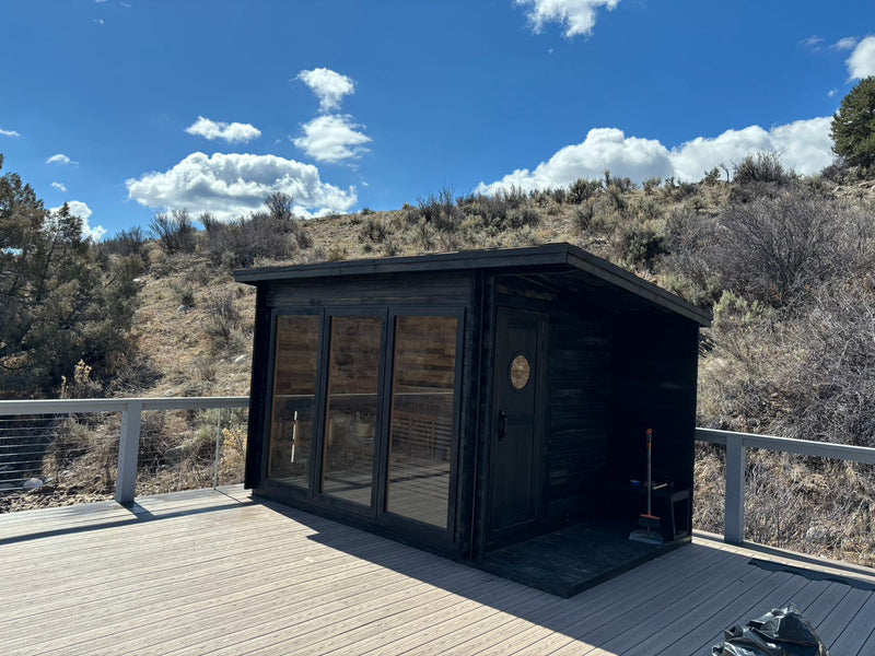 Load image into Gallery viewer, SAUNA EVOLUTION® Large Cabin Sauna Eco Oasis 3