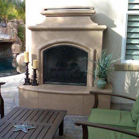 Load image into Gallery viewer, American Fyre Designs 16'' Mariposa Outdoor Vent-Free Fireplace
