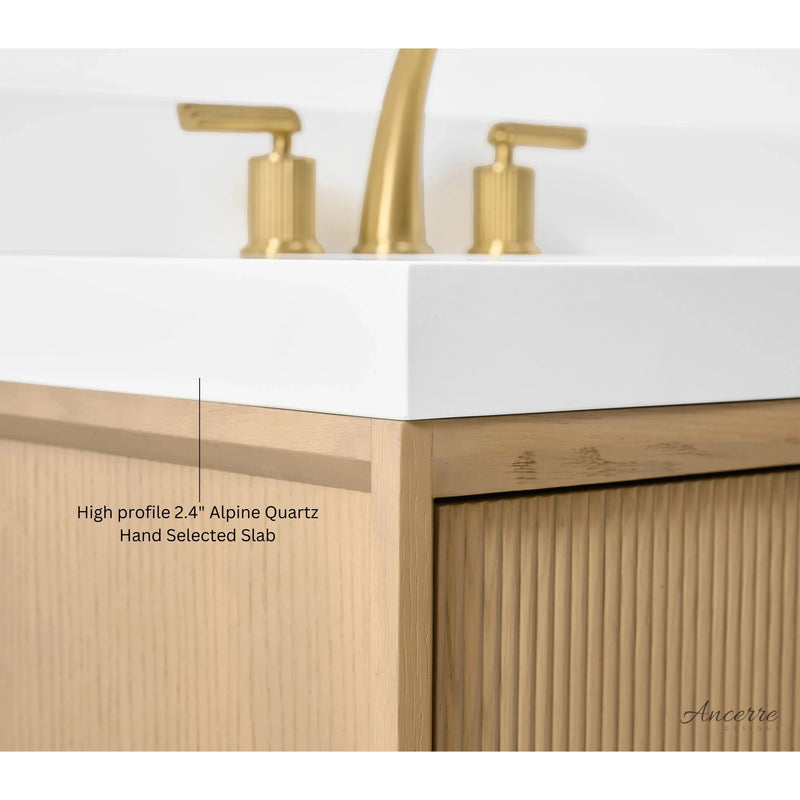 Load image into Gallery viewer, Ancerre 24” Momo Bathroom Vanity Oak Single Sink VTS-Momo-24-Oak-WQZ