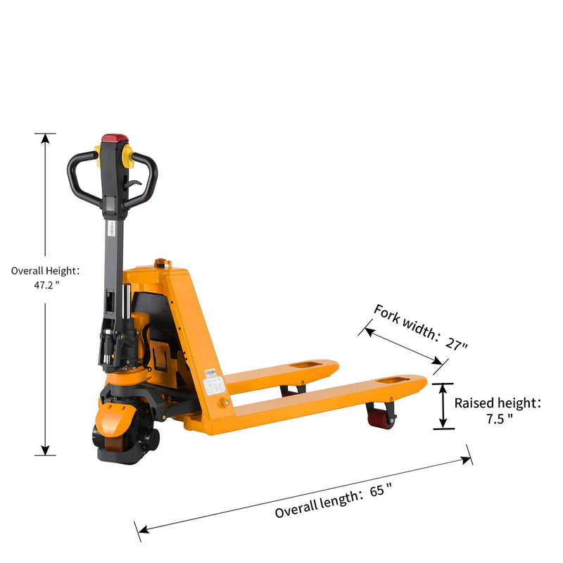 Load image into Gallery viewer, Electric Pallet Jack | Lithium Battery | 3300 lbs. | Hydraulic Pallet Truck | Apollolift A-1034