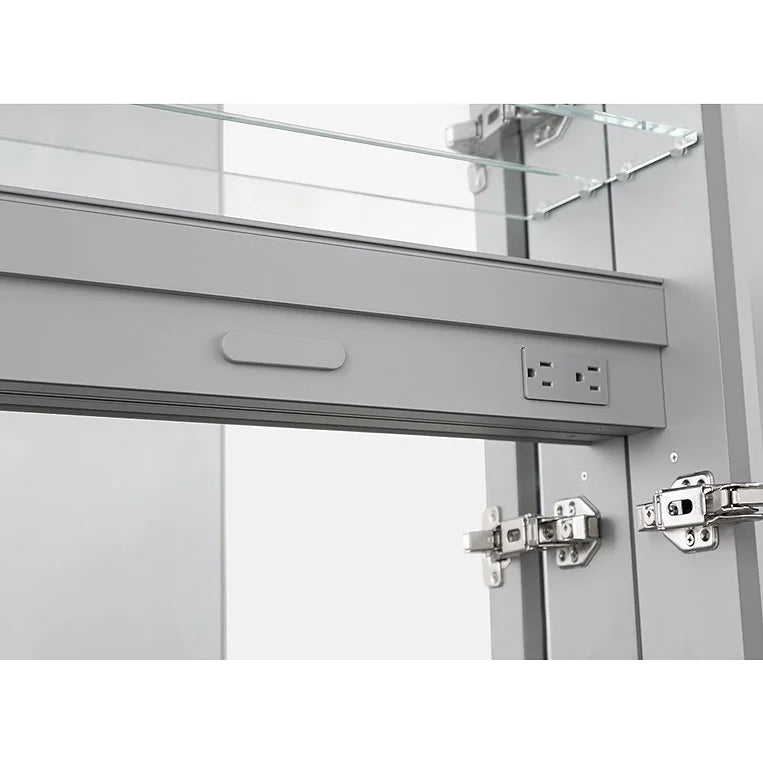 Load image into Gallery viewer, Aquadom Royale 15'' × 70'' Left Hinge Side Tall Medicine Cabinet