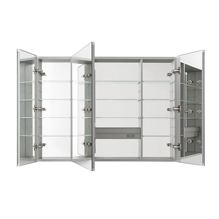 Load image into Gallery viewer, Aquadom Royale 48" × 30" Triple Door Medicine Cabinet