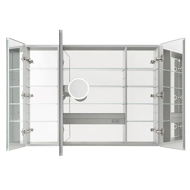 Load image into Gallery viewer, Aquadom Royale 48" × 30" Triple Door Medicine Cabinet
