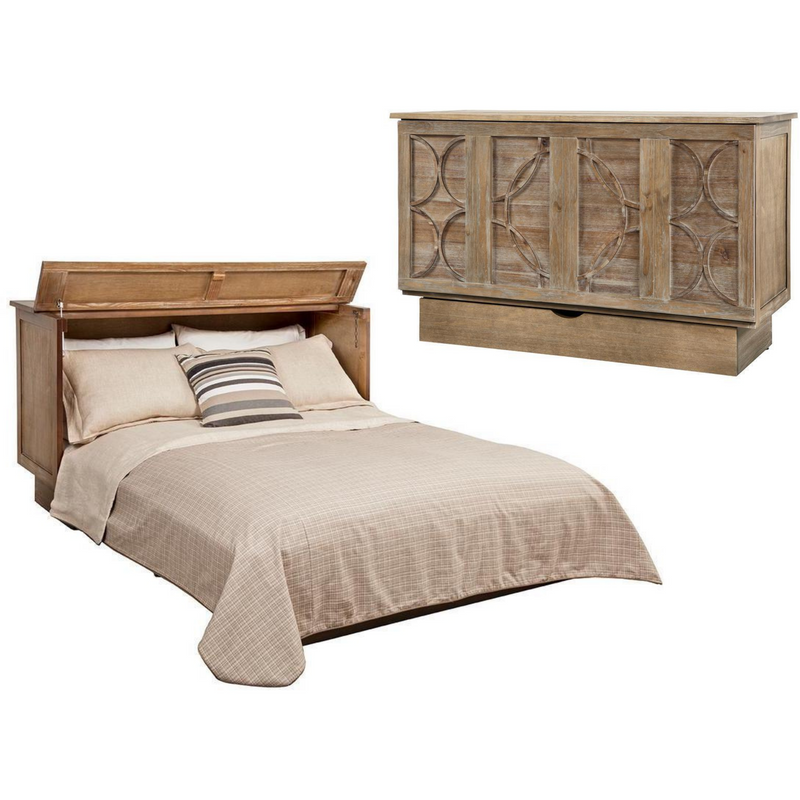 Load image into Gallery viewer, Arason Creden-ZzZ Brussels Ash Queen Size Murphy Cabinet Bed 543-15