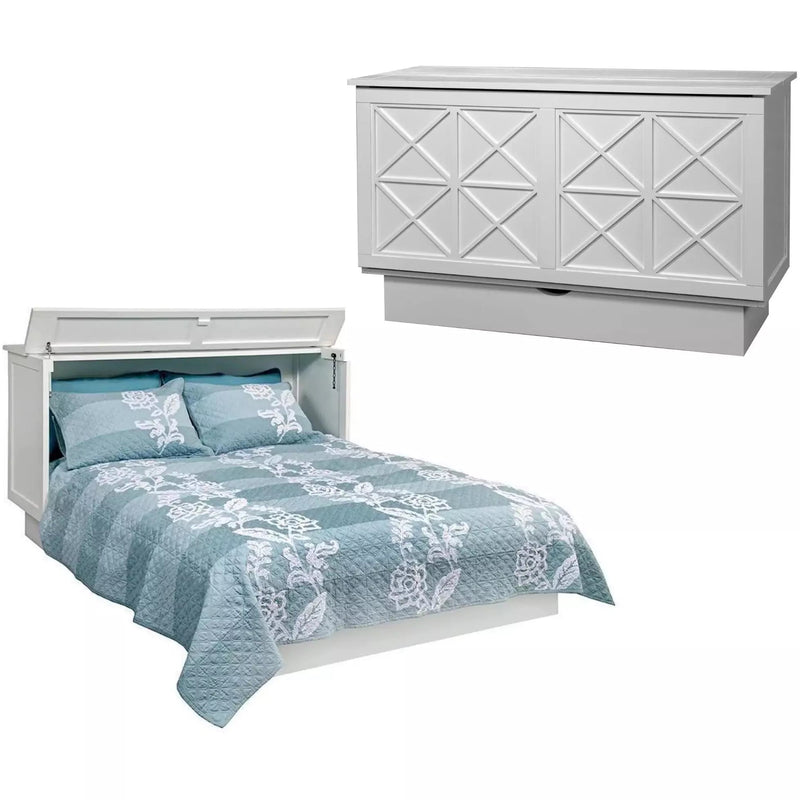 Load image into Gallery viewer, arason-essex-white-queen-murphy-cabinet-bed-513-10-9
