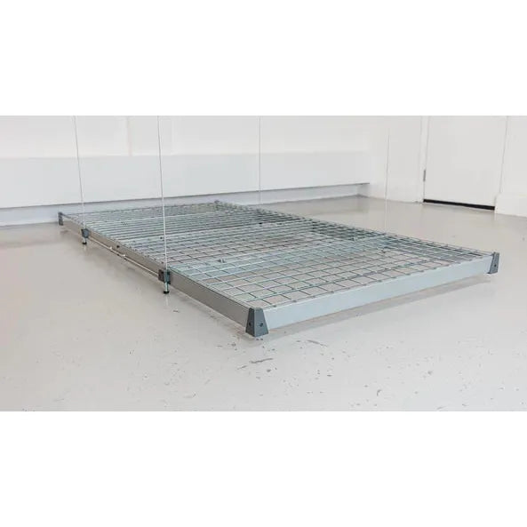 Load image into Gallery viewer, auxx-lift3-x6-storage-lift-platform-400lbs-silver-finish-with-remote-AUXX-1400S-3X6F-SG