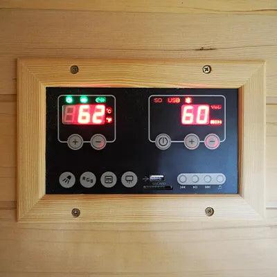 Load image into Gallery viewer, Bliss 3 Sauna – Luxury Wellness Retreat Sauna for Three – Cal Sauna – Premium Home Sauna