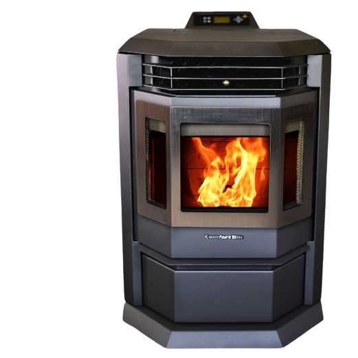 Load image into Gallery viewer, ComfortBilt Pellet Stove Black HP22-Black-SS