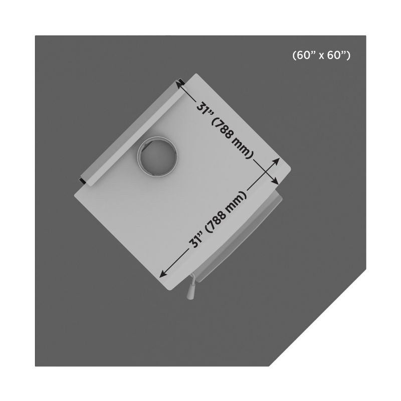 Load image into Gallery viewer, 60''corner-hearth-pad-ac02790-wood-stove-accessories-