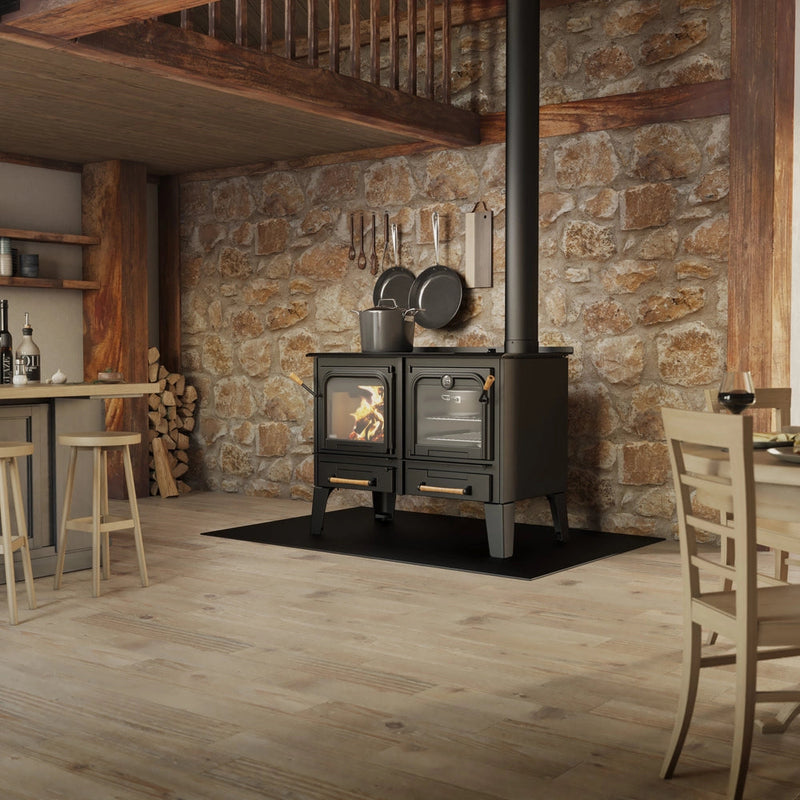 Load image into Gallery viewer, Drolet Chic-Choc Wood Burnig Cookstove DB04820