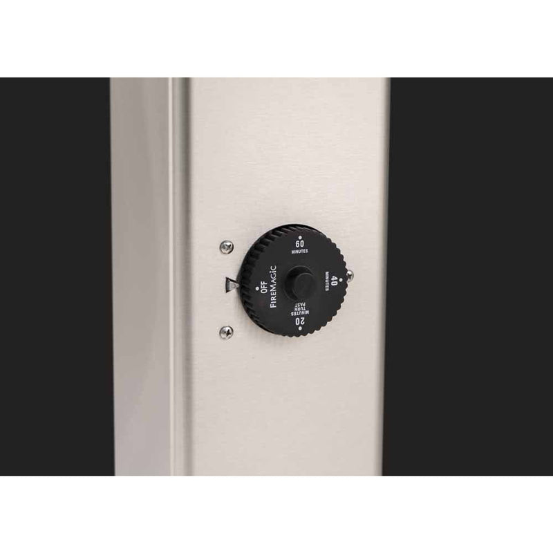 Load image into Gallery viewer, Fire Magic Choice 24'' Patio Post Mount Gas Grill With Analog Thermometer & 1-Hour Timer On Post C430S-RT1N-P6