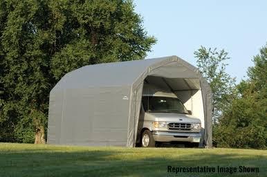 Load image into Gallery viewer, ShelterCoat Garage 12 x 20 x 9 ft. Barn Standard Grey