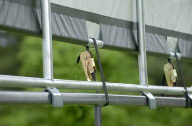 Load image into Gallery viewer, Shelterlogic Corral Shelter Livestock Shade 10 x 10 ft. Powder Coated Green