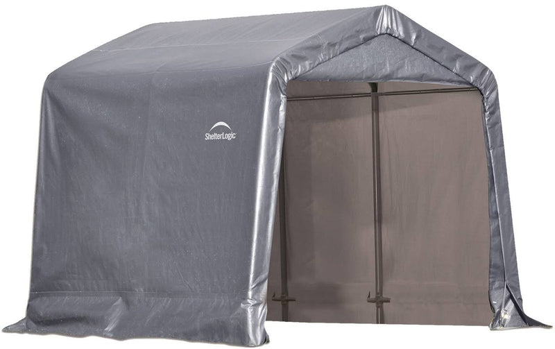 Load image into Gallery viewer, ShelterLogic Shed-in-a-Box 8 x 8 x 8 ft Peak Gray