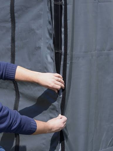 Load image into Gallery viewer, Arrow Enclosure Kit ONLY for Arrow Carport, 20 ft. x 20 ft. Gray
